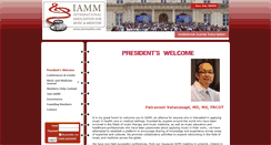 Desktop Screenshot of iammonline.com